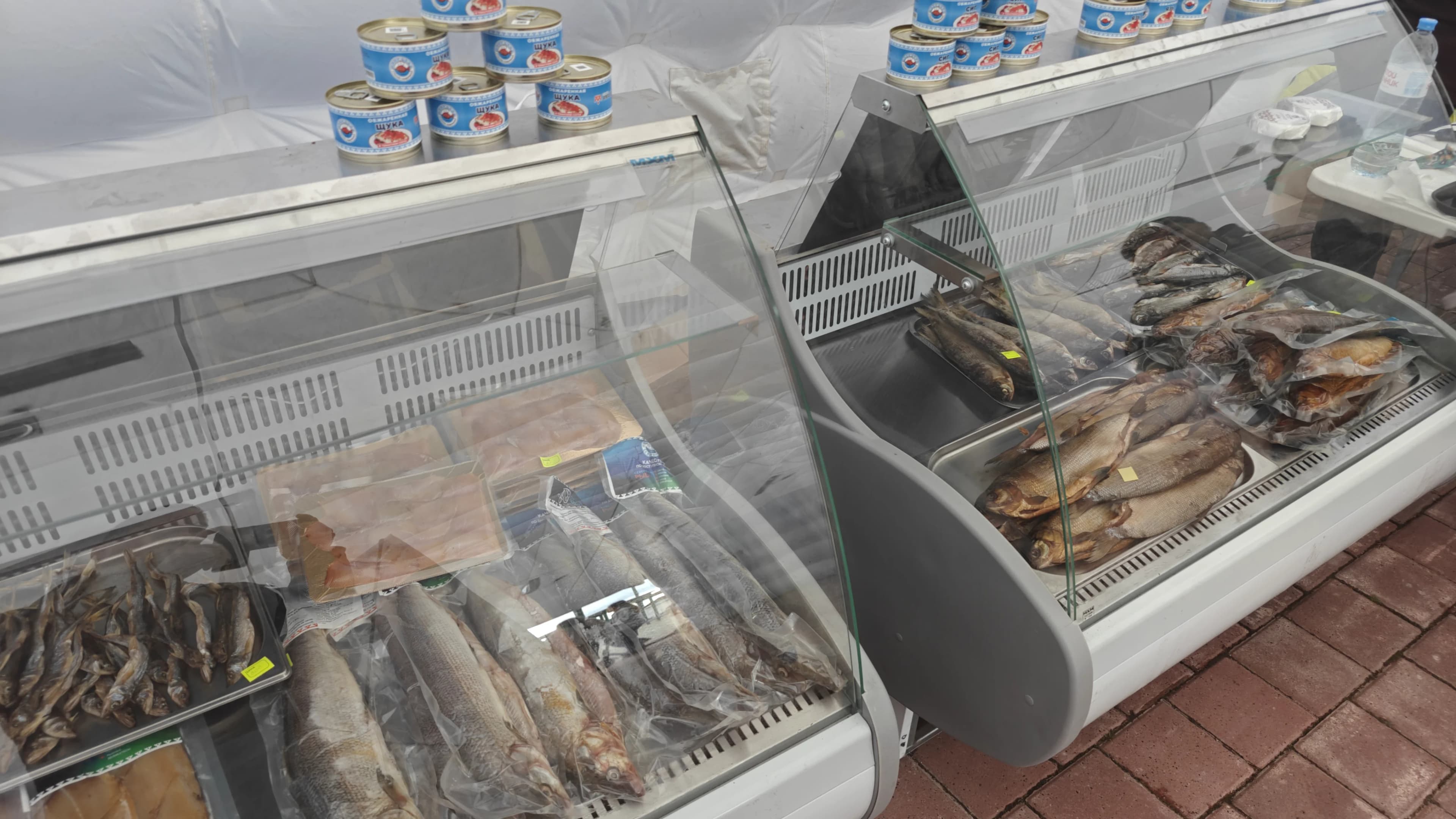 Продукция представленная на сельскохозяйственной ярмарке в Тазовском