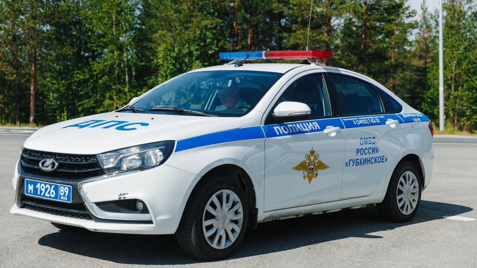 В Тазовском пьяный водитель сбил с ног полицейского, пытаясь сбежать