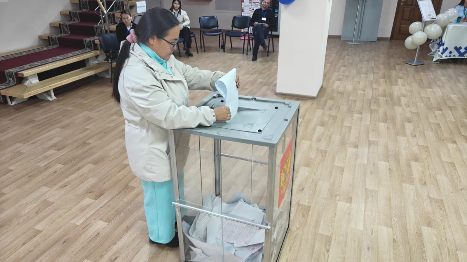 Тазовский район: явка 80,90% к 18:00, участки закроются в 20:00